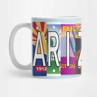 Arizona License Plates Mug